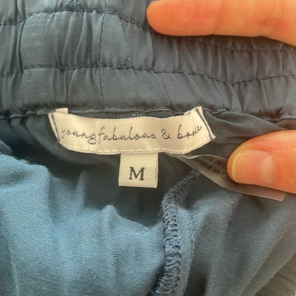 YOUNG FABULOUS AND BROKE CARGO PANTS sz medium - Picture 5 of 5